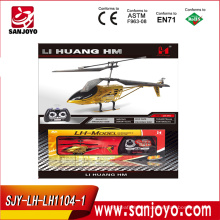 3ch rc helicopters wholesale alloy GOLD fashion appearance